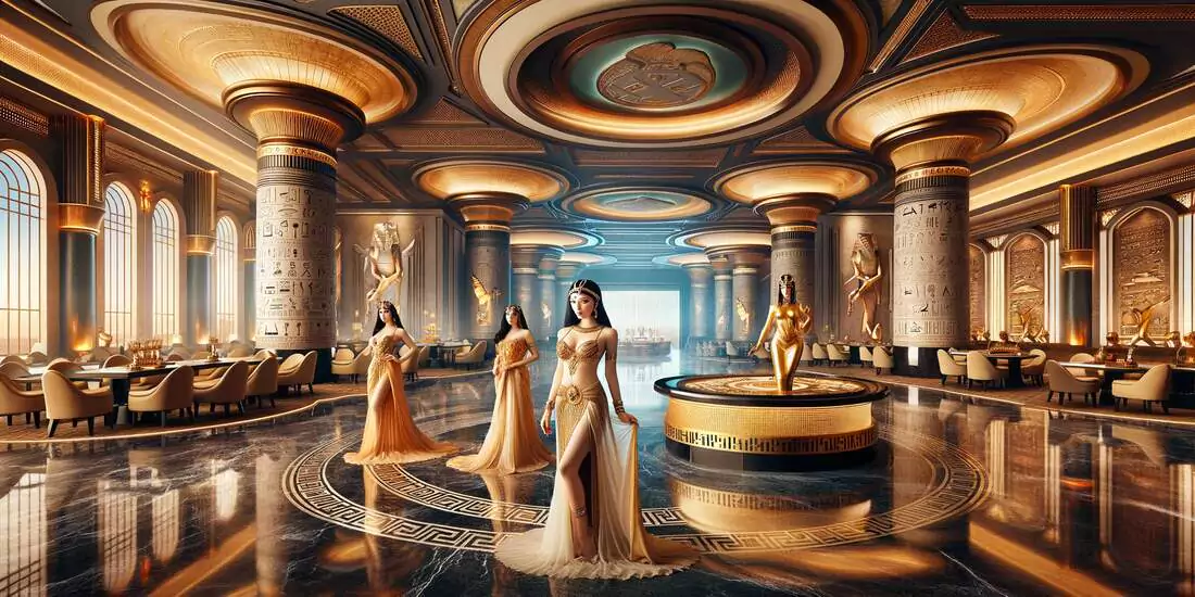 Egyptian women in casinos